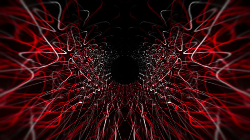 Red Motion Tunnel Vj Loop FullHD Visuals