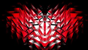 vj video background Polygonal-Heartbeat-Symbol-LIMEART_003