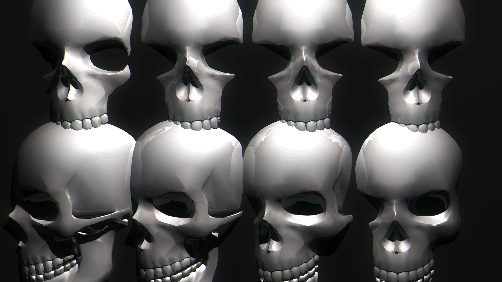 Skull Head – FullHD Vj Loop