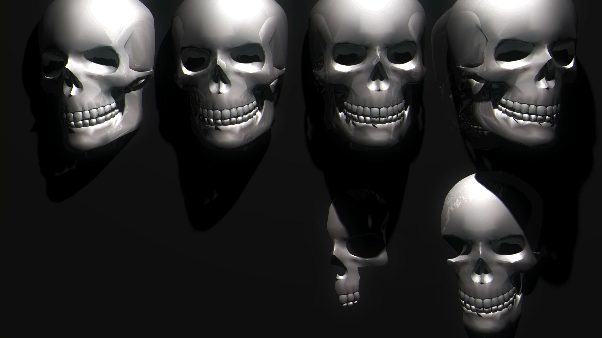 Skull Head – FullHD Vj Loop