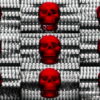 Skull-Shake-Red-Skull-Pattern-Short-Vj-Loop-Full-HD-LIMEART VJ Loops Farm - Video Loops & VJ Clips