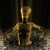 vj video background Nefertiti-Gold-Rays-Vj-Loop-LIMEART_003