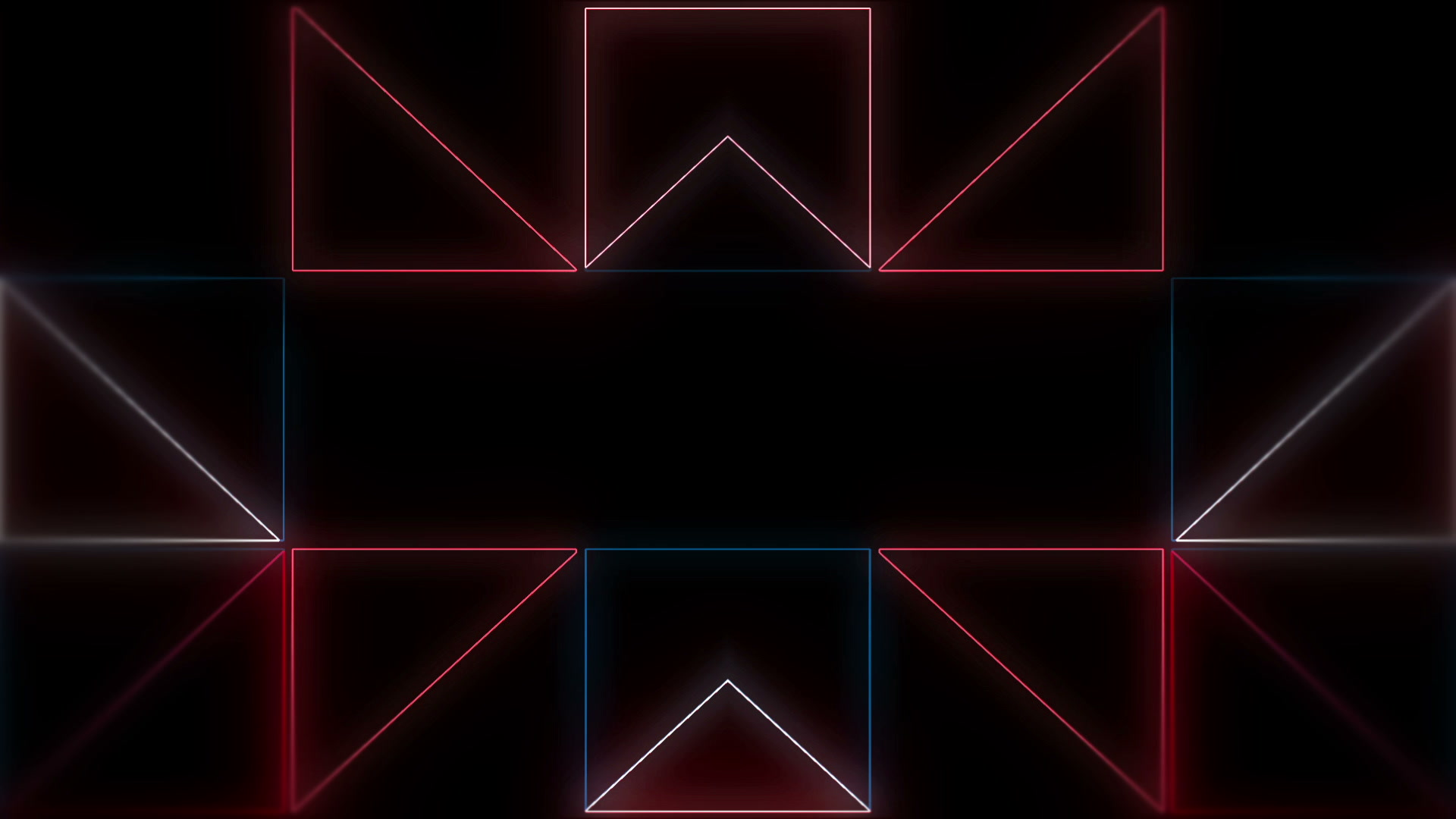 Neon Red Pattern Vj Loop FullHD Visuals