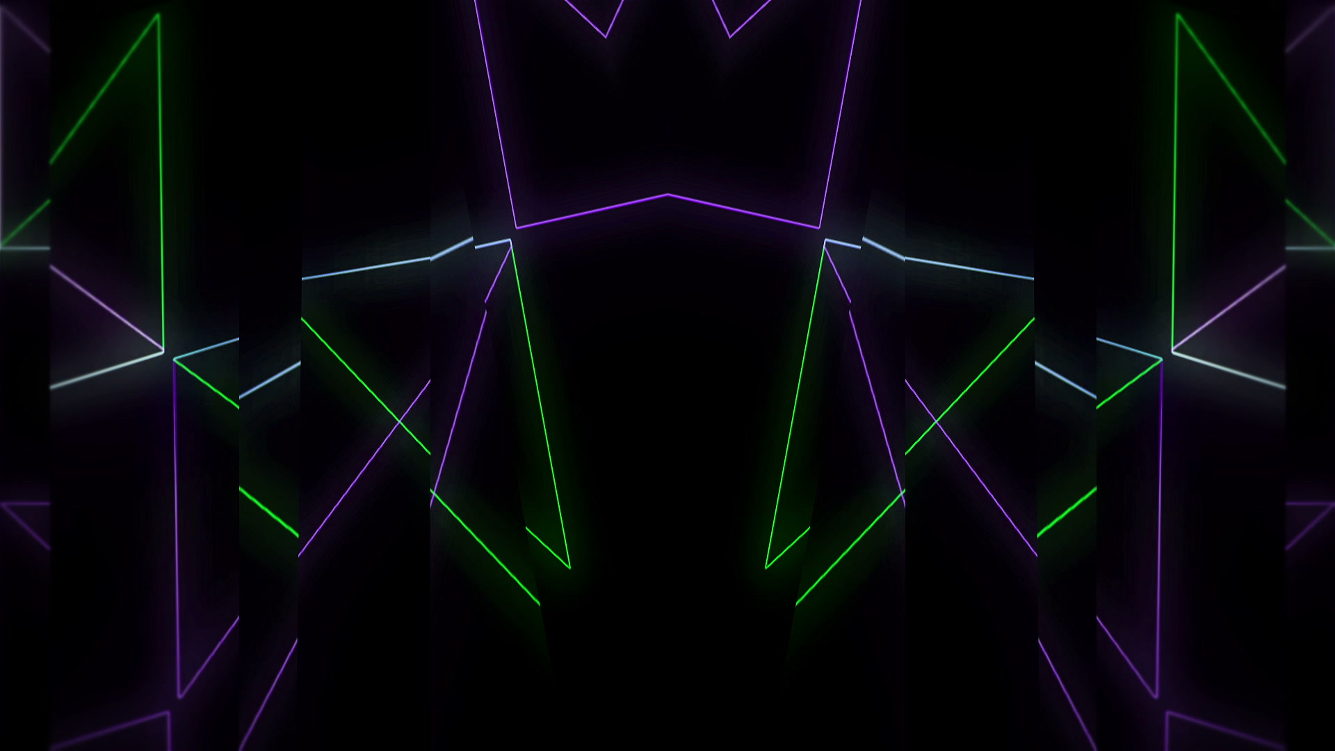 Neon Transformers Mirror - Vj Loop - FullHD Visuals