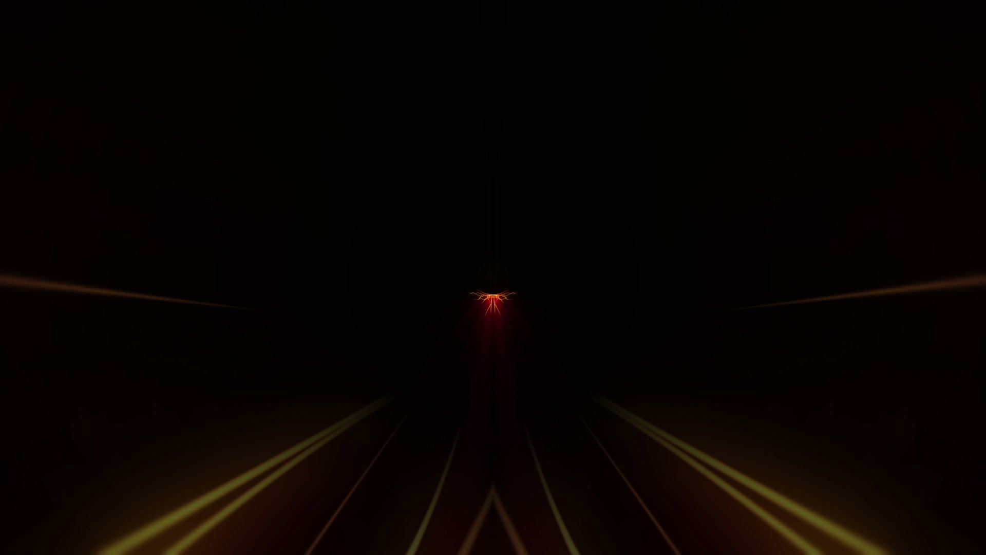 Orange Lines  Tunnel  – Vj Loop
