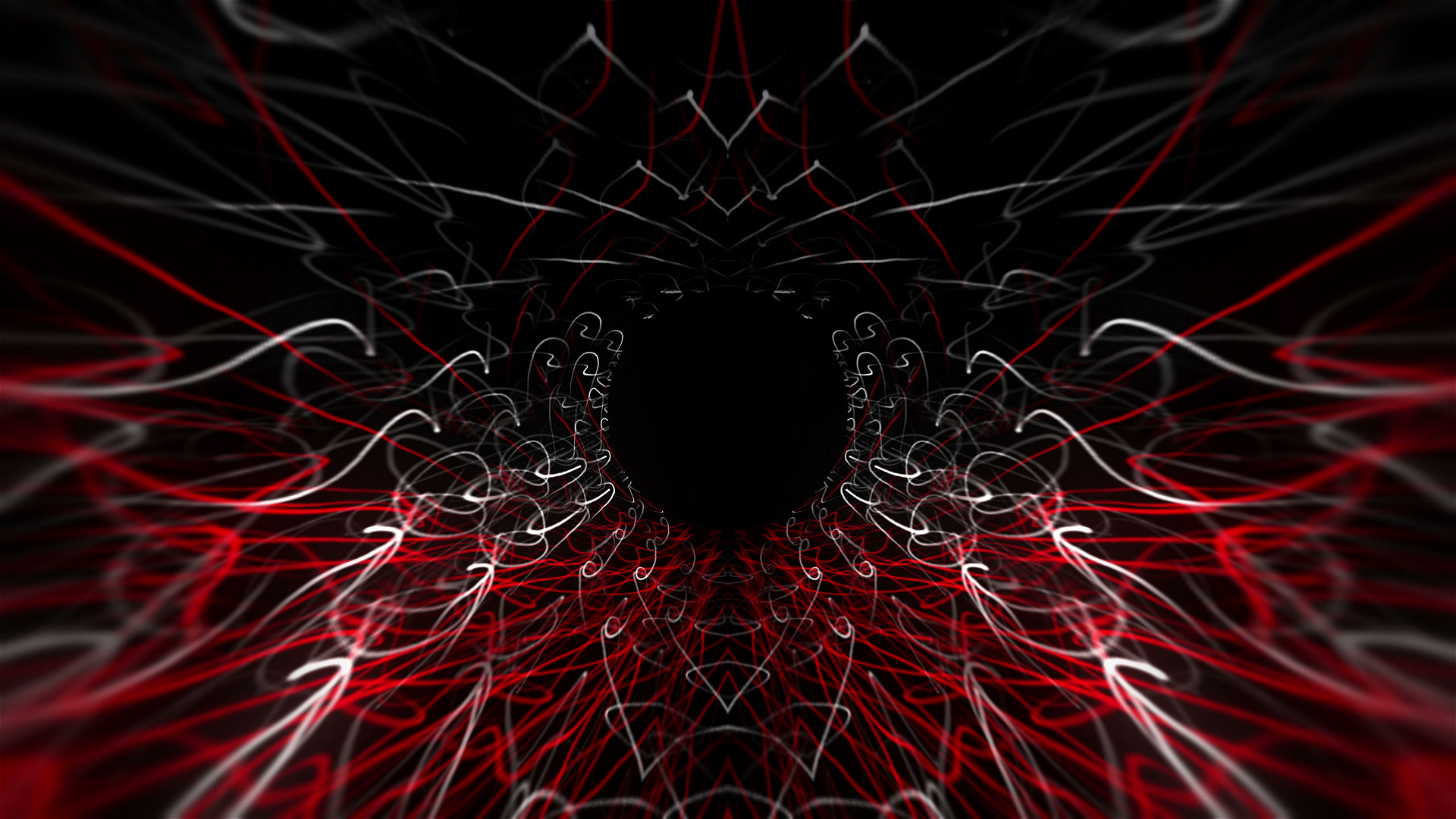 Red Motion Tunnel  – Vj Loop