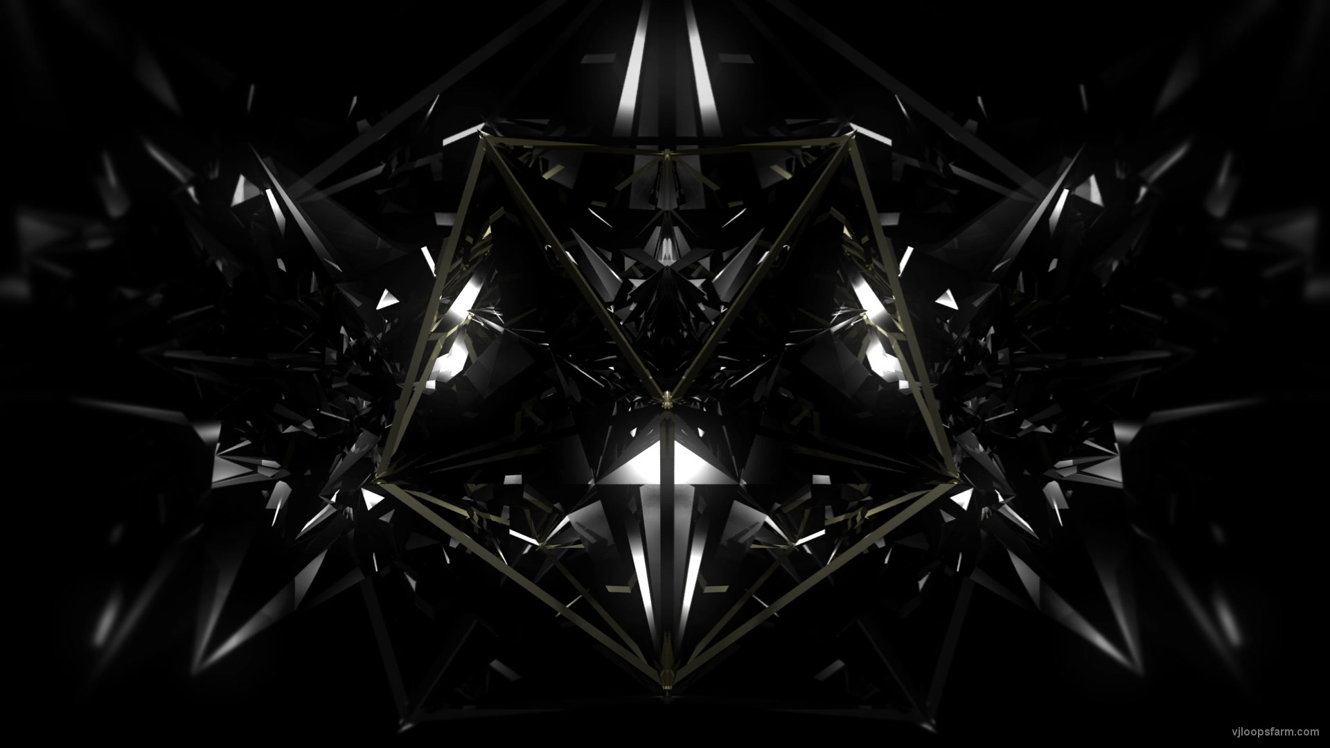 Black Mirror  Form new – VJ Loop