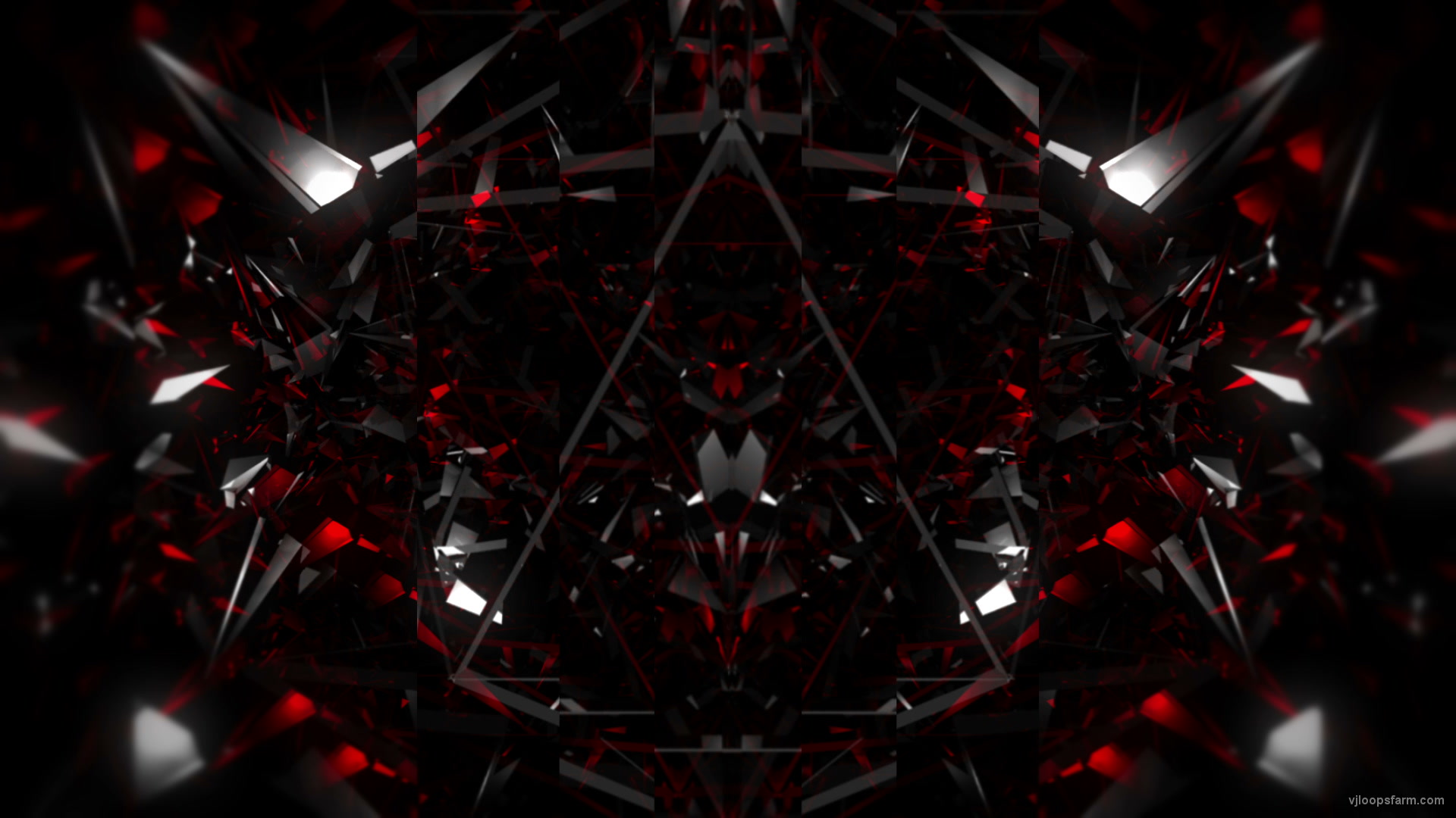 Black Mirror  Red Heart – VJ Loop