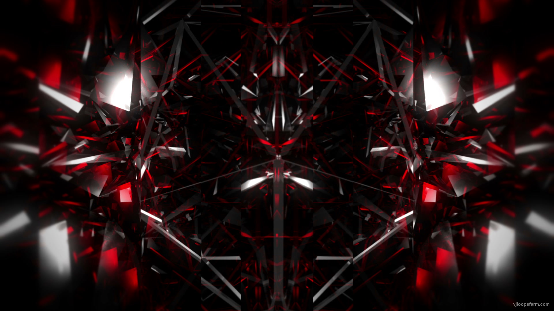 Black Mirror  Red Heart – VJ Loop