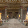 Egyptian-Temple-of-Fire-and-The-Gods_1920x1080_29fps_VJ_Loop_LIMEART_007 VJ Loops Farm