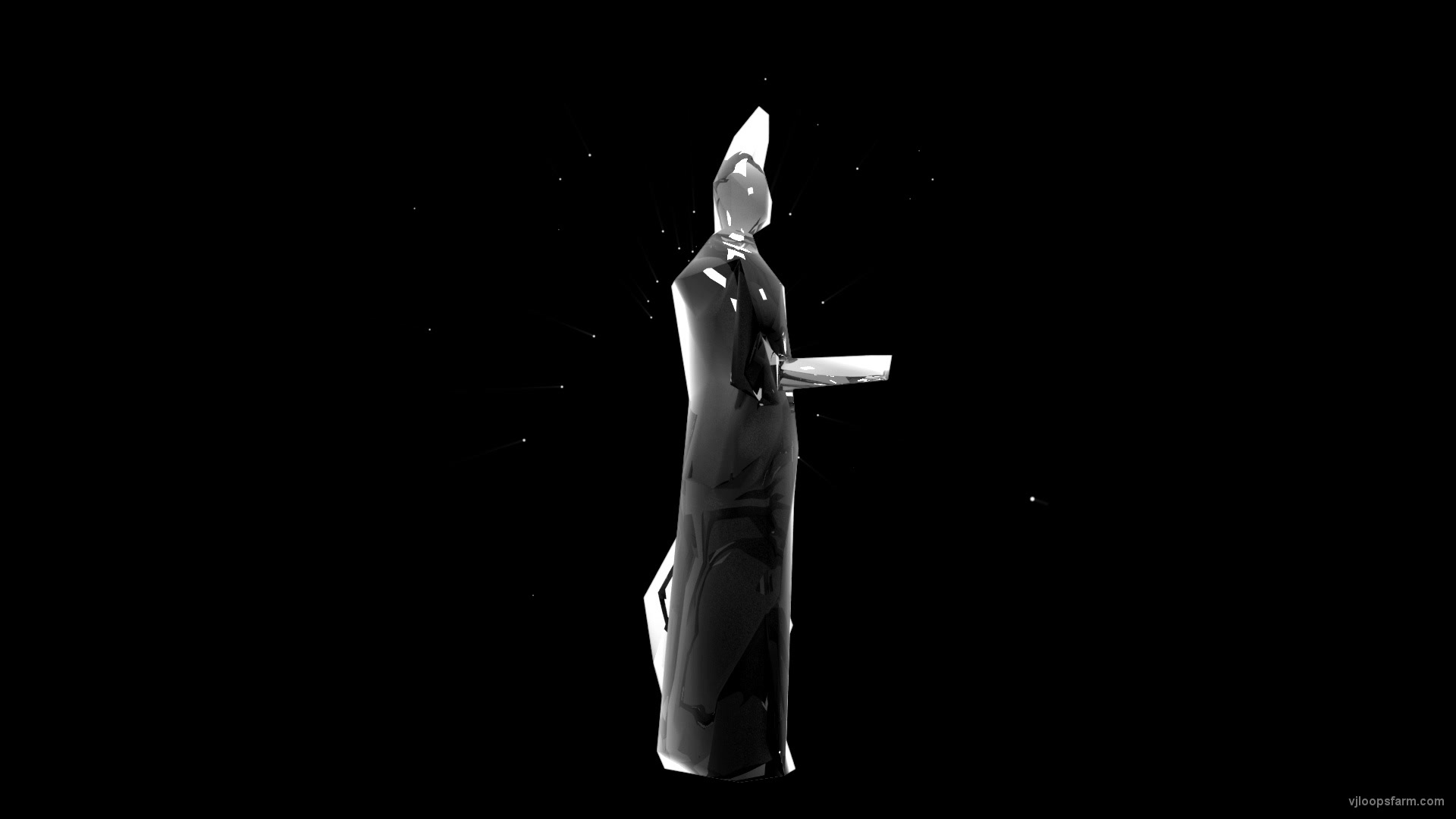 Artemida Statue  – Holographic VJ Loop