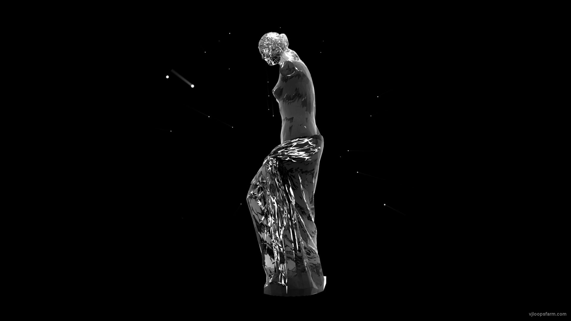 Venus Milos Statue  – Holographic VJ Loop