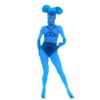 vj video background Blue-Power-Avatar-Frau-1920x1080_29fps_VJLoop-Nektar-Digital_003