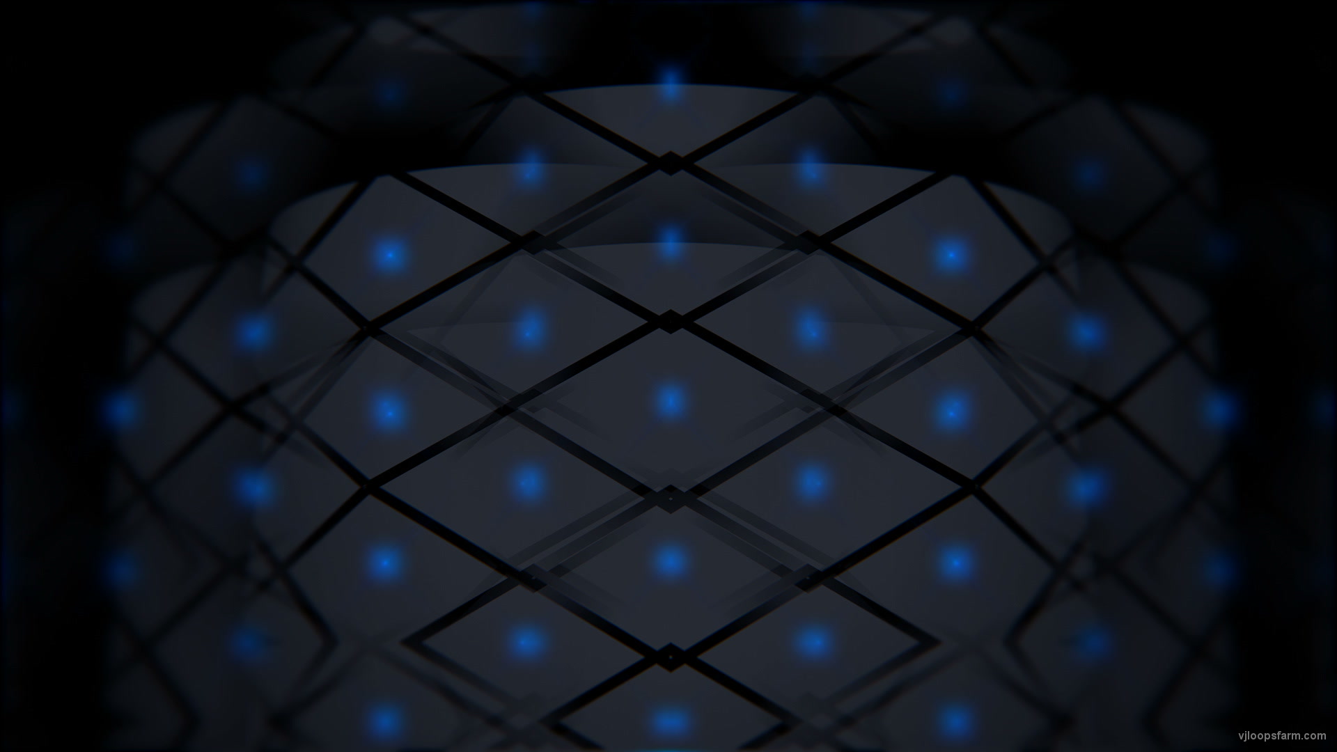 Grid Blue Back – VJ Loop