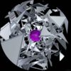 vj video background Abstract-Rotation-Triangles-VJkET-Fulldome-VJ-Loop-Pink-Heart-of-Silver-Triangle-Blizzard4K_003