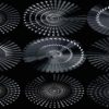 Abstract-Rotation-Triangles-VJkET-Fulldome-VJ-Loop-Silver-Chrome-Rays-Tunnel-4K VJ Loops Farm