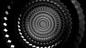 vj video background Abstract-Rotation-Triangles-VJkET-Fulldome-VJ-Loop-Silver-Tunnel-Slashing-Spirals-4K_003