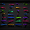 Candy-Displace-Text-Word_009 VJ Loops Farm
