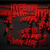 HYPE-Displace-Text-Word_002 VJ Loops Farm