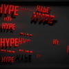 HYPE-Displace-Text-Word_004 VJ Loops Farm