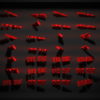 Video-Mapping-Bad-Girl-Displace-Text-Word_009 VJ Loops Farm