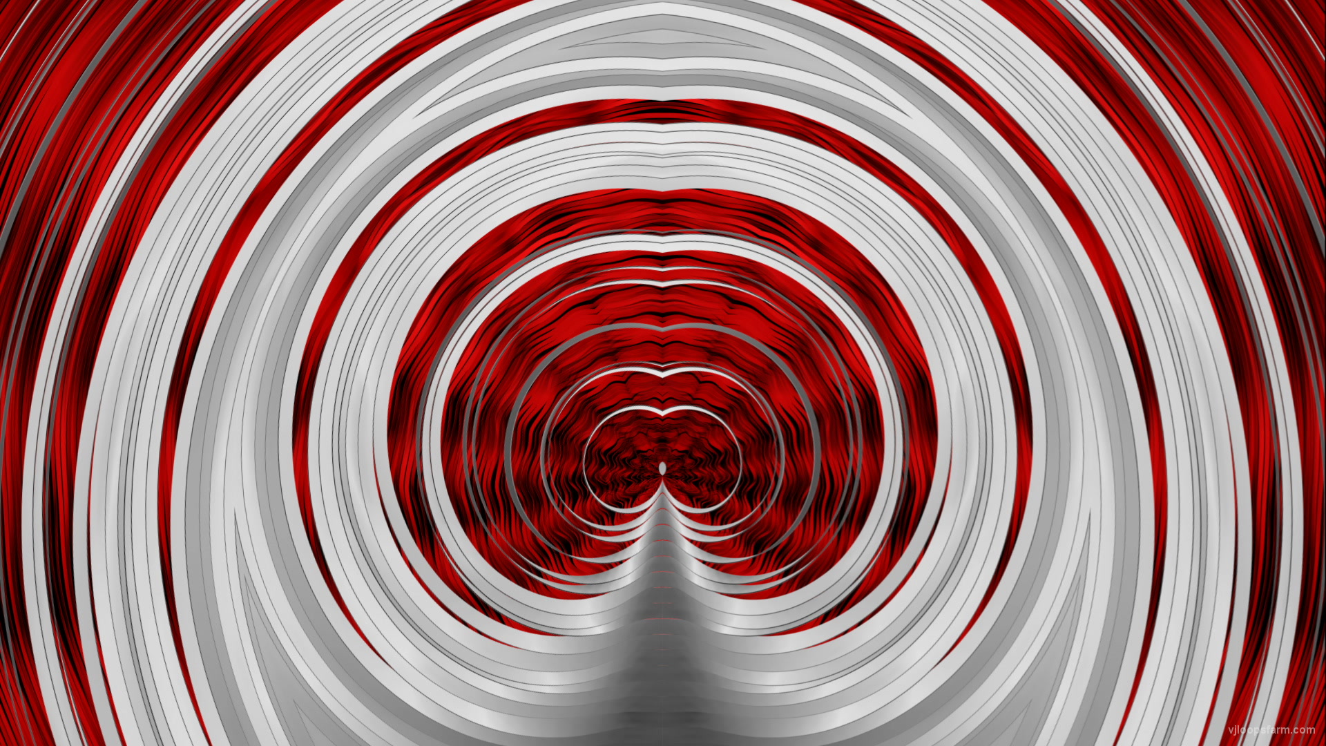White Stripe Cloth Red Energy Tunnel Full HD VJ Loop
