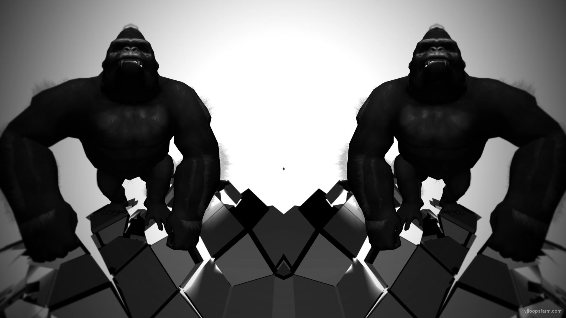 Gorilla Bodyguards Full HD VJ Loop