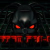 Black_Flying_Cyborg_Head_Red_Futuristic_Sign_System_Failure_Full_HD_VJ_Loop-1_004 VJ Loops Farm