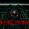 Black_Flying_Cyborg_Head_Red_Futuristic_Sign_System_Failure_Full_HD_VJ_Loop-1_005 VJ Loops Farm