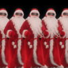 vj video background Santa-Claus-Dancing-on-black-screen-Christmas-New-year-Vj-Loop_003