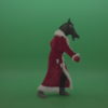 Creepy-horse-head-santa-dances-over-chromakey-background_007 VJ Loops Farm