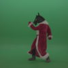 Creepy-horse-head-santa-dances-over-chromakey-background_008 VJ Loops Farm