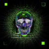 Green-Skull-in-cuboid-animation-effect-on-black-motion-background-vj-loop_007 VJ Loops Farm