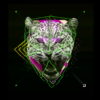 Green-leopard-facial-animation-effect-on-black-motion-background-vj-loop_008 VJ Loops Farm