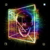 vj video background kaleidoscopic-Skull-in-a-cuboid-animation-effect-on-black-motion-background-vj-loop_003
