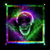kaleidoscopic-Skull-in-a-cuboid-animation-effect-on-black-motion-background-vj-loop_005 VJ Loops Farm