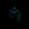 3D-animation-Gorilla-Trio-cyan-Strobing-background-VJ-Loop-LIMEART_002 VJ Loops Farm