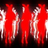 Multiple-sexy-female-disco-gogo-dancer-in-rabbit-costume-hops-on-black-and-red-background-LIMEART-VJ-Loop_001 VJ Loops Farm
