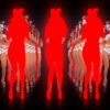 Multiple-sexy-female-disco-gogo-dancer-in-rabbit-costume-hops-on-black-and-red-background-LIMEART-VJ-Loop_004 VJ Loops Farm