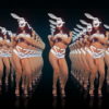 Multiple-sexy-female-disco-gogo-dancer-in-rabbit-costume-hops-on-black-and-red-background-LIMEART-VJ-Loop_008 VJ Loops Farm