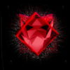 vj video background Red-Polymask-animation-effect-on-black-motion-background-vj-loop_003