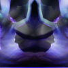 Split-purple-ray-effect-Beautiful-dancer-woman-dance-uses-fans-on-black-background_009 VJ Loops Farm