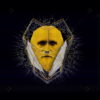 Yellow-ape-Charles-Darvin-Mask-Face-motion-graphics-vj-loop_007 VJ Loops Farm