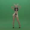 Black-white-sexy-costume-the-girl-moves-the-basin-in-different-directions-on-chromakey-background_001 VJ Loops Farm