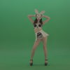 Black-white-sexy-costume-the-girl-moves-the-basin-in-different-directions-on-chromakey-background_002 VJ Loops Farm
