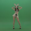 Black-white-sexy-costume-the-girl-moves-the-basin-in-different-directions-on-chromakey-background_006 VJ Loops Farm