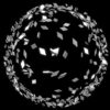 Falling-Elements-in-Space-energy-black-and-white-visuals-3D-Effect-Fulldome-Video-Loop_005 VJ Loops Farm