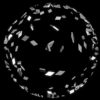 Falling-Elements-in-Space-energy-black-and-white-visuals-3D-Effect-Fulldome-Video-Loop_006 VJ Loops Farm