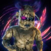 vj video background Halloween-Angry-Doll-running-on-the-vortex-space-Ultra-HD-VJ-Loop_003