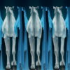 vj video background Camel-Team-Full-Size-3D-Blue-Glow-Animal-Video-Art-VJ-Loop_003